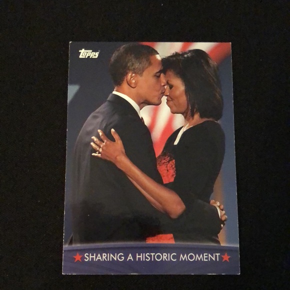 DVD with TOPPS COLLECTION OF OBAMA MOMENTS on 7 CARDS in original plastic - Picture 13 of 16